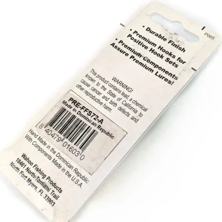 Wahoo Key Largo Swim'n Fin (з брижалкою), срібло, 11 г, блесна коливалка (колебалка) #18160