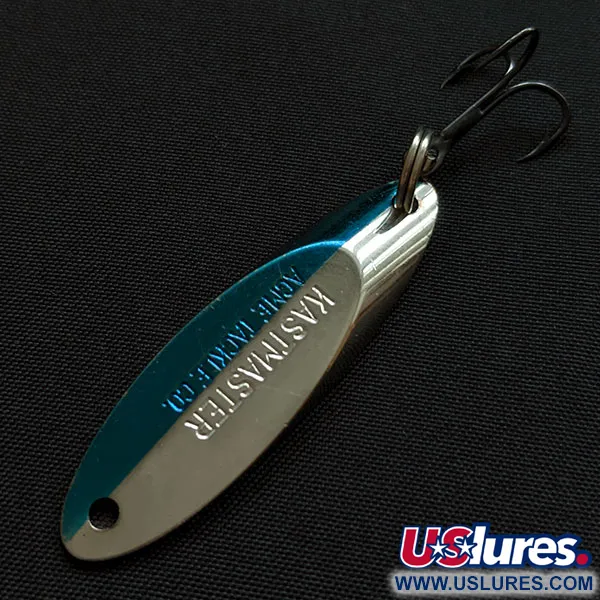 Acme Kastmaster, нікель/синій, 7 г, блесна коливалка (колебалка) #18165