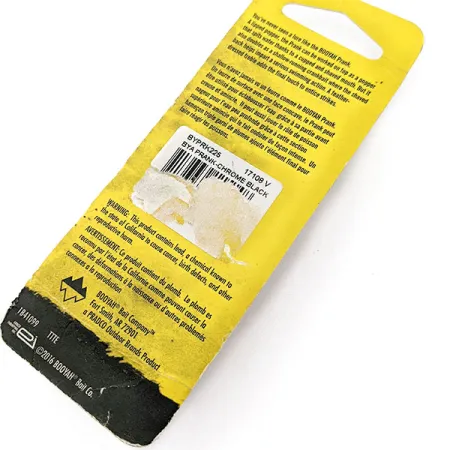 Booyah “Zell Rowland” Prank Cranking Popper, chrome/black, 7 г, воблер #18171