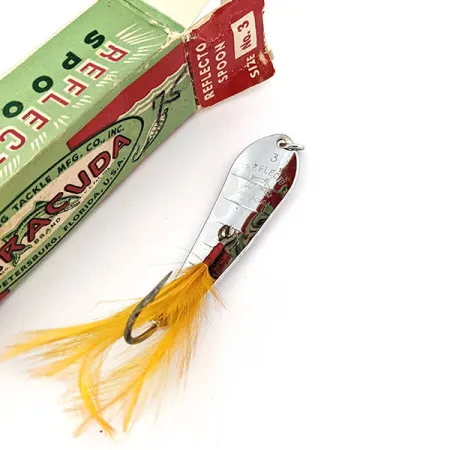 Barracuda Reflecto #3, нікель, 12 г, блесна коливалка (колебалка) #18172