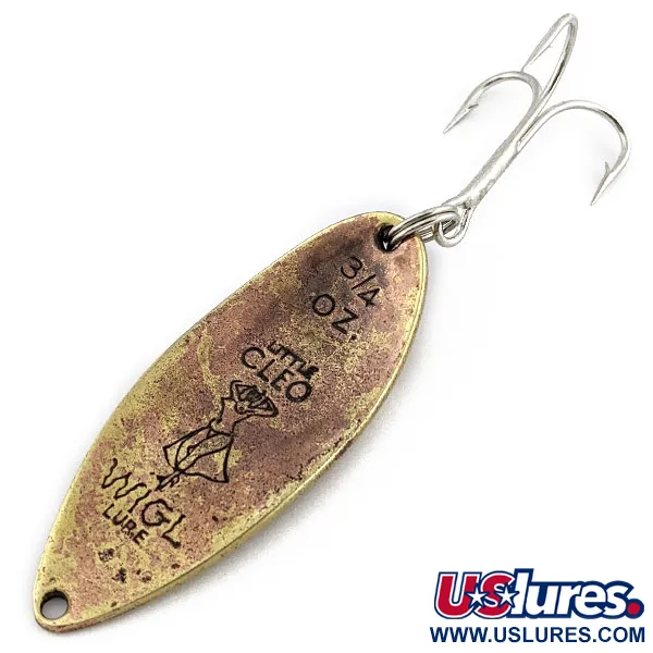 Seneca Little Cleo (Hula Girl), золото/мідь/нікель, 21 г, блесна коливалка (колебалка) #18173