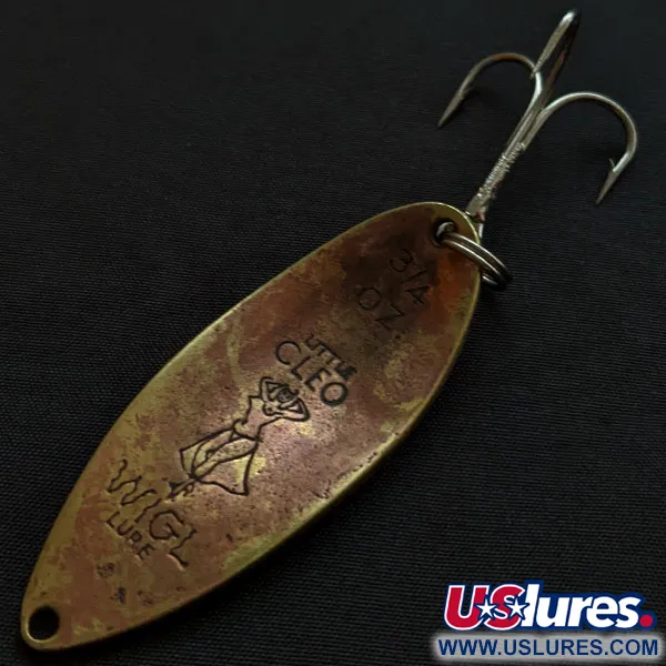 Seneca Little Cleo (Hula Girl), золото/мідь/нікель, 21 г, блесна коливалка (колебалка) #18173