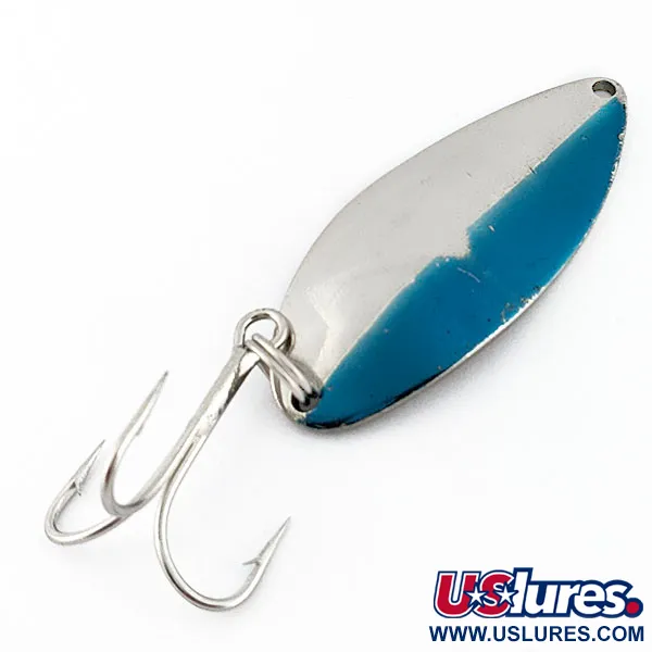 Seneca Little Cleo (Hula Girl), нікель/синій, 21 г, блесна коливалка (колебалка) #18177