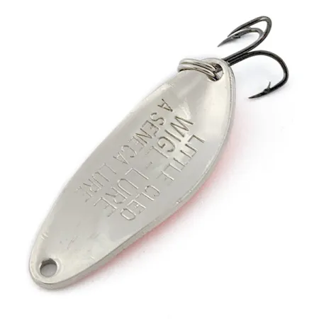 Little Cleo Seneca, нікель/помаранчевий, 7 г, блесна коливалка (колебалка) #18181