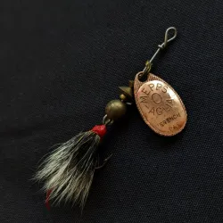 Mepps Aglia 0 Dressed (білячий хвіст)