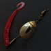  Pflueger June Bug, золото/нікель/червоний, 7 см, блешня оберталка (вертушка) #18186