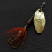 Yakima Bait Worden’s Original Rooster Tail, золото, 3,5 г, блешня оберталка (вертушка) #18191