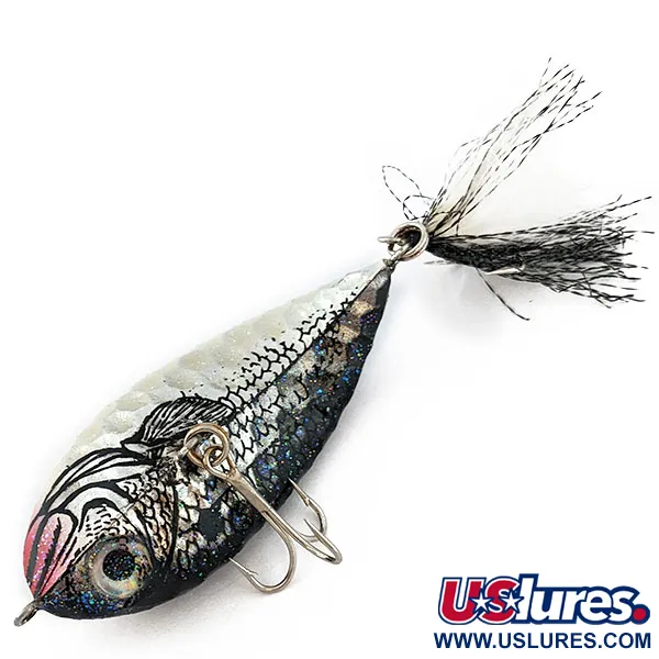 Renosky Lures Renegade Crystalina Crippled Shad, silver, 12 г, воблер #18202