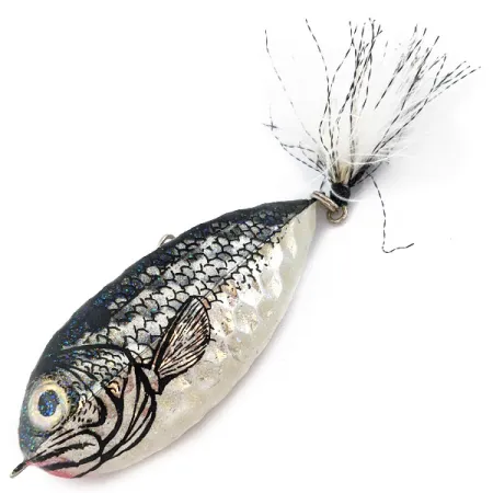 Renosky Lures Renegade Crystalina Crippled Shad, silver, 12 г, воблер #18202