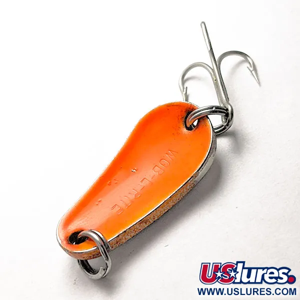 Acme Wob-L-Rite UV, нікель/оранжевий UV, 5 г, блесна коливалка (колебалка) #18214