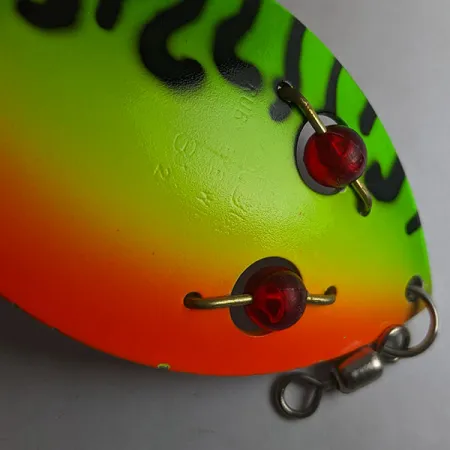 Gibbs Ruby Eye Wiggler UV, fire tiger, 35 г, блесна коливалка (колебалка) #18217