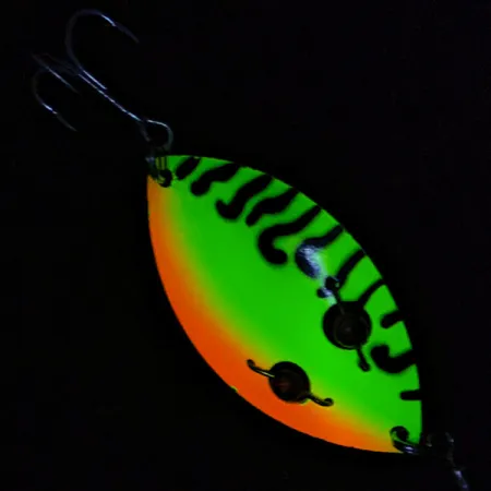 Gibbs Ruby Eye Wiggler UV, fire tiger, 35 г, блесна коливалка (колебалка) #18217