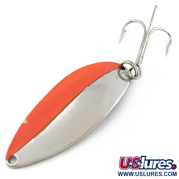 Seneca Little Cleo (Hula Girl), нікель/помаранчевий, 21 г, блесна коливалка (колебалка) #18249