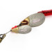  Pflueger June Bug, нікель/золото/червоний, 9 г, блешня оберталка (вертушка) #18254