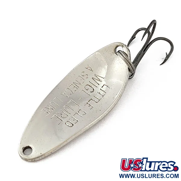  Little Cleo Seneca, нікель, 7 г, блесна коливалка (колебалка) #18297