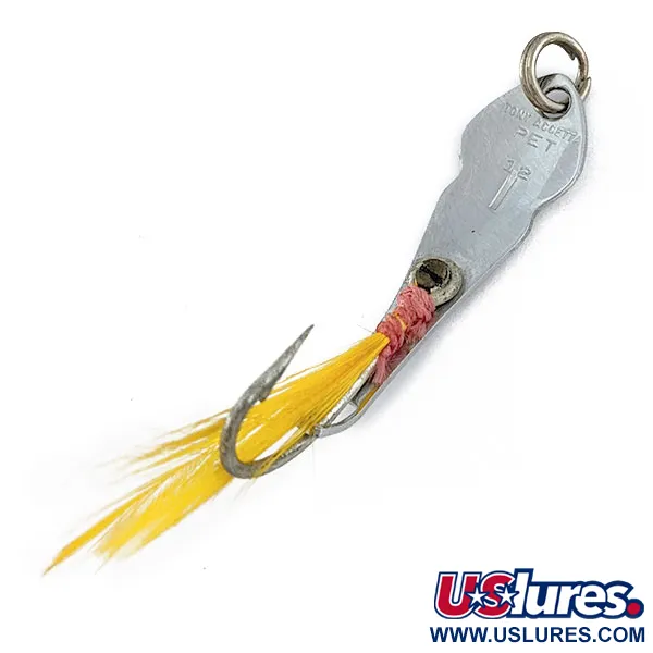  Tony Accetta Pet Spoon 12, нікель, 2 г, блесна коливалка (колебалка) #18313