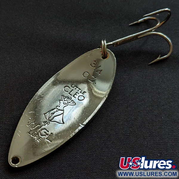 Seneca Little Cleo (Hula Girl), нікель, 21 г, блесна коливалка (колебалка) #18347