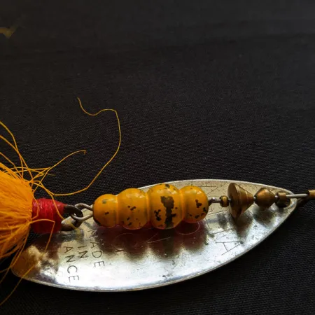 Mepps Aglia Long 4 Dressed (хвіст оленя), 17 г, блешня оберталка (вертушка) #18356