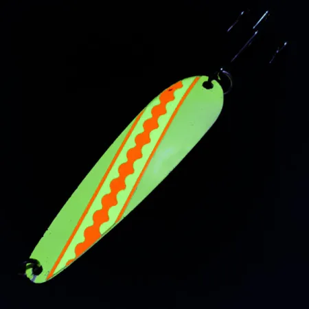 Luhr Jensen Westport Wobbler UV, жовтий, 14 г, блесна коливалка (колебалка) #18368