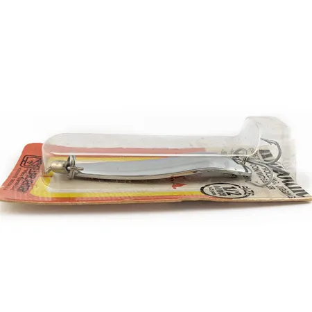 Luhr Jensen Krocodile #4, нікель, 14 г, блесна коливалка (колебалка) #18369