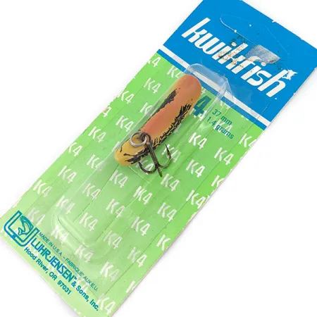 Luhr Jensen Kwikfish K4, bronze crawfish, 1,4 г, воблер #18378