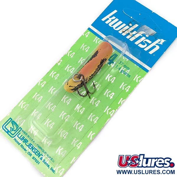 Luhr Jensen Kwikfish K4, bronze crawfish, 1,4 г, воблер #18378