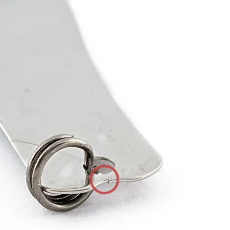 Prescott Spinner Thin Doctor 165, нікель, 4 г, блесна коливалка (колебалка) #18381