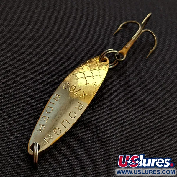  Thomas Rough Rider X700, нікель/золото, 6 г, блесна коливалка (колебалка) #18389