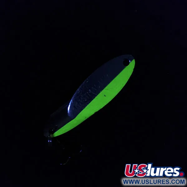 Acme Kastmaster, нікель/зелений, 10,5 г, блесна коливалка (колебалка) #18393