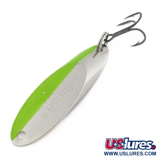 Acme Kastmaster, нікель/зелений, 10,5 г, блесна коливалка (колебалка) #18393