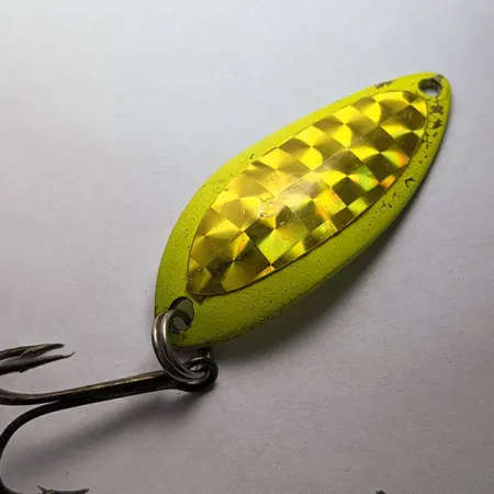 Luhr Jensen Little Jewel, жовтий, 14 г, блесна коливалка (колебалка) #18407