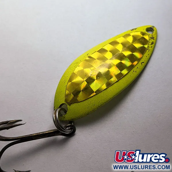 Luhr Jensen Little Jewel, жовтий, 14 г, блесна коливалка (колебалка) #18407