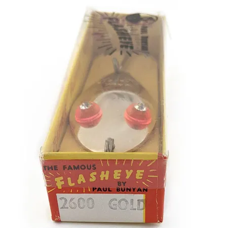 Prescott Spinner Paul Bunyan Flash eye spoon, нікель/червоні очі, 17 г, блесна коливалка (колебалка) #18410