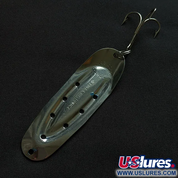 Rustowicz Charger №3, нікель/синій, 12,5 г, блесна коливалка (колебалка) #18414