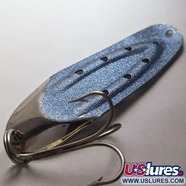 Rustowicz Charger №3, нікель/синій, 12,5 г, блесна коливалка (колебалка) #18414