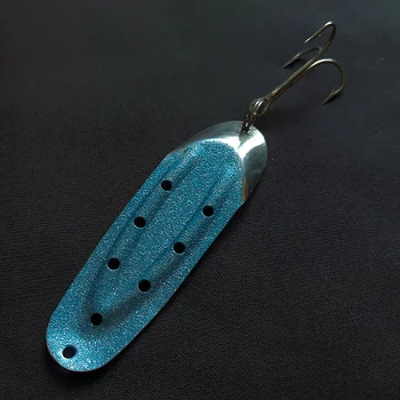 Rustowicz Charger №3, нікель/синій, 12,5 г, блесна коливалка (колебалка) #18414