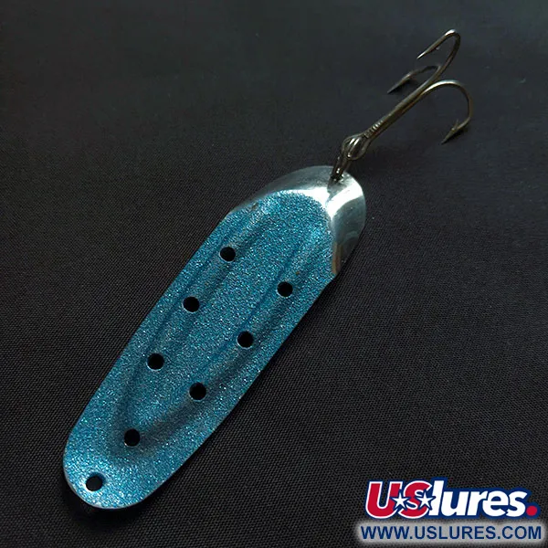 Rustowicz Charger №3, нікель/синій, 12,5 г, блесна коливалка (колебалка) #18414