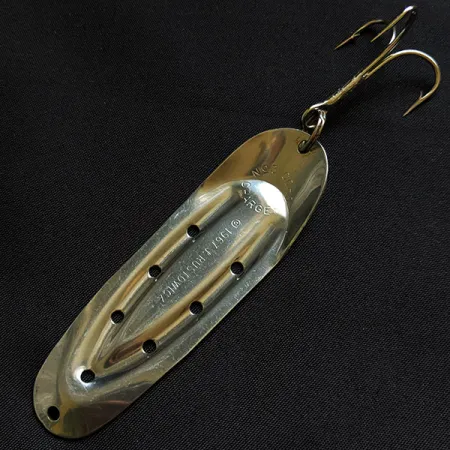 Rustowicz Charger №3, нікель/зелений, 12,5 г, блесна коливалка (колебалка) #18434