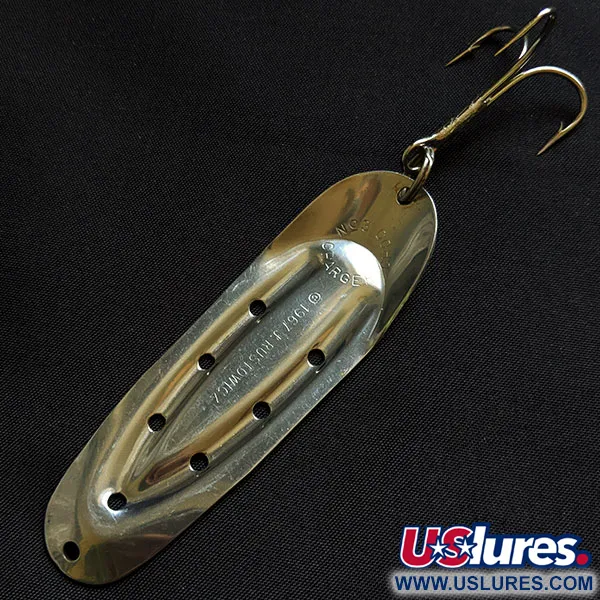 Rustowicz Charger №3, нікель/зелений, 12,5 г, блесна коливалка (колебалка) #18434