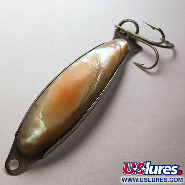 Salm Manufacturing Co Killer Red Abalone Pearl Minnow​, нікель/pearl, 12 г, блесна коливалка (колебалка) #18439