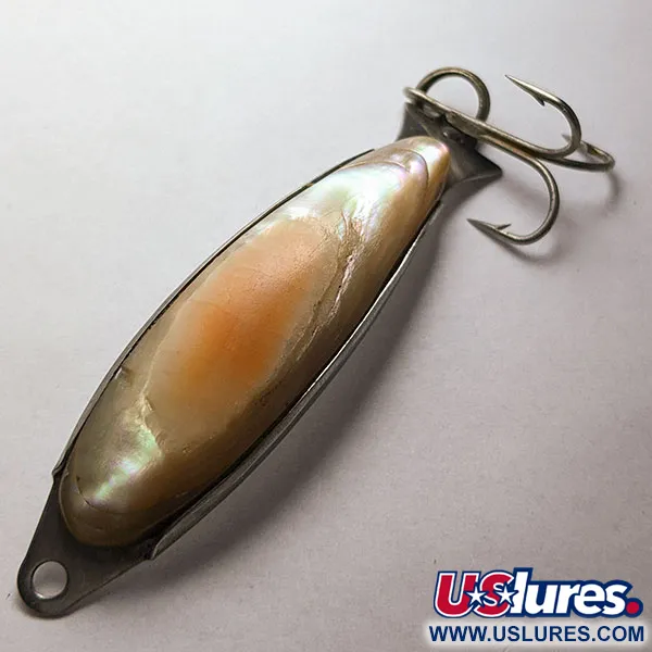 Salm Killer Red Abalone Pearl Minnow​, нікель/pearl, 12 г, блесна коливалка (колебалка) #18439