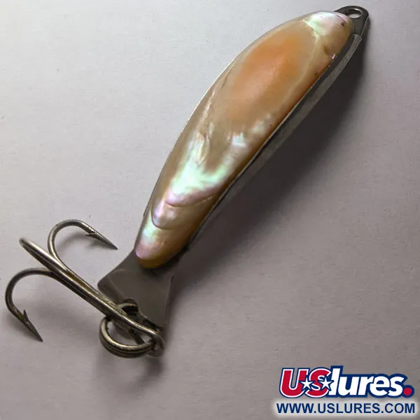 Salm Killer Red Abalone Pearl Minnow​, нікель/pearl, 12 г, блесна коливалка (колебалка) #18439