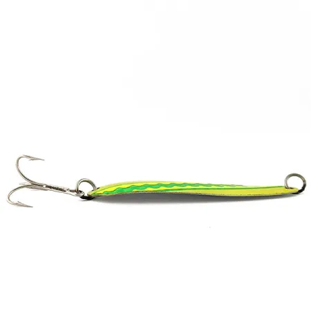 Luhr Jensen Westport Wobbler, жовтий/зелений/білий, 14, блесна коливалка (колебалка) #18443