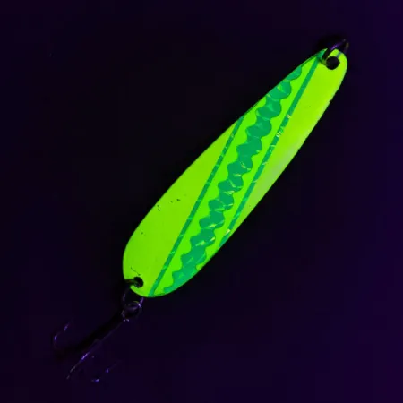 Luhr Jensen Westport Wobbler, жовтий/зелений/білий, 14, блесна коливалка (колебалка) #18443
