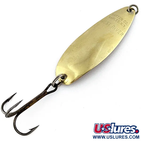 Sutton West River, золото, 7 г, блесна коливалка (колебалка) #18445