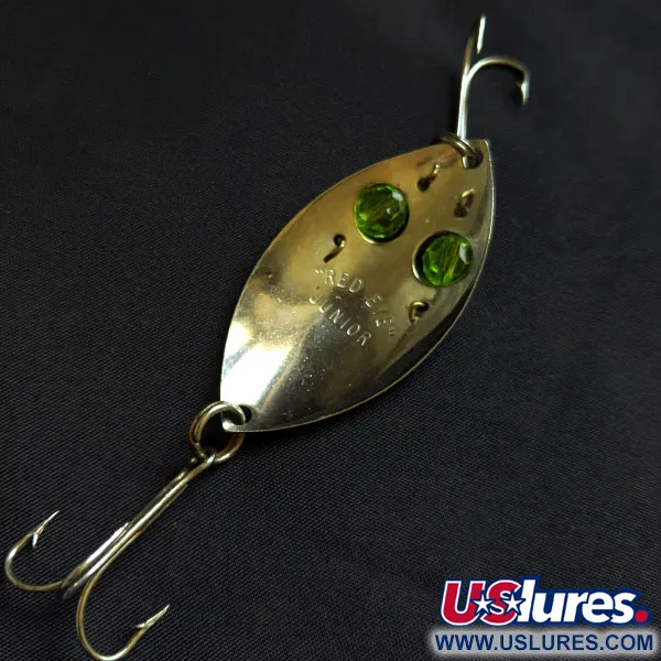 Eppinger Red Eye Junior, нікель/зелений, 13 г, блесна коливалка (колебалка) #18448