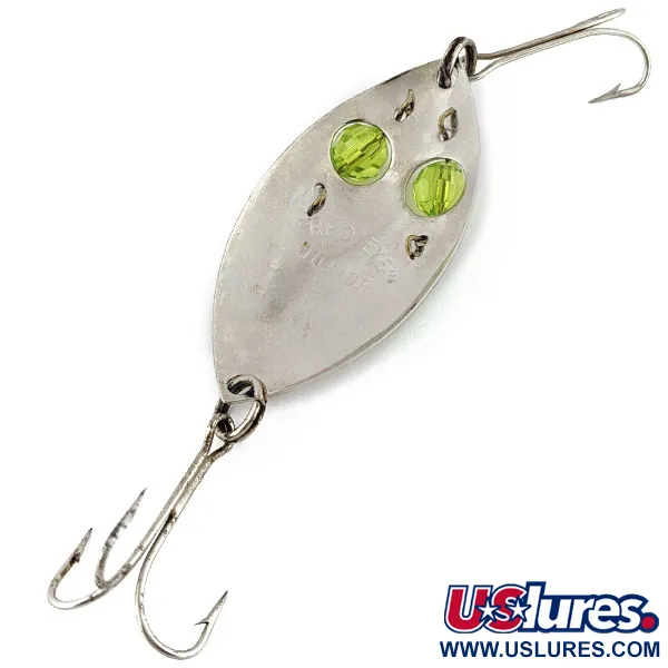 Eppinger Red Eye Junior, нікель/зелений, 13 г, блесна коливалка (колебалка) #18448