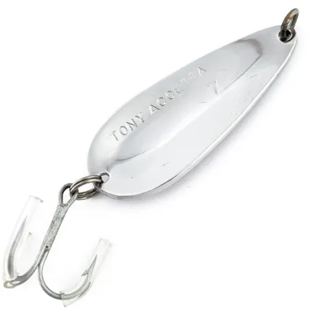 Tony Accetta 7, нікель, 21 г, блесна коливалка (колебалка) #18449