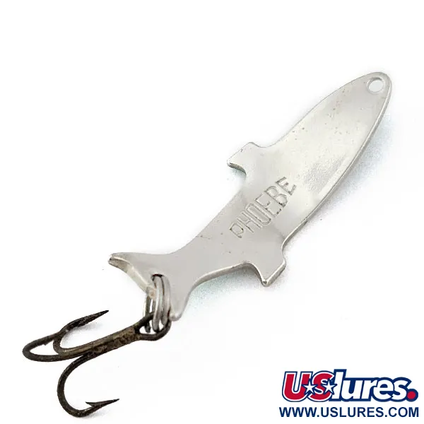 Acme Phoebe, нікель/зелений, 2,5 г, блесна коливалка (колебалка) #18463