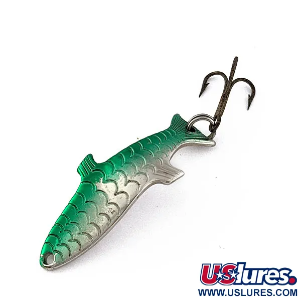 Acme Phoebe, нікель/зелений, 2,5 г, блесна коливалка (колебалка) #18463